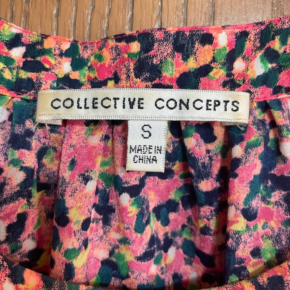 Collective Concepts Multicolor Patterned Tank Top - image 3